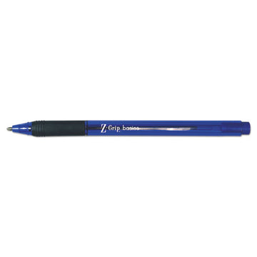Zebra® Z-grip Basics Lv Ballpoint Pen, Stick, Medium 1 Mm, Blue Ink, Blue Barrel, 30-pack freeshipping - TVN Wholesale